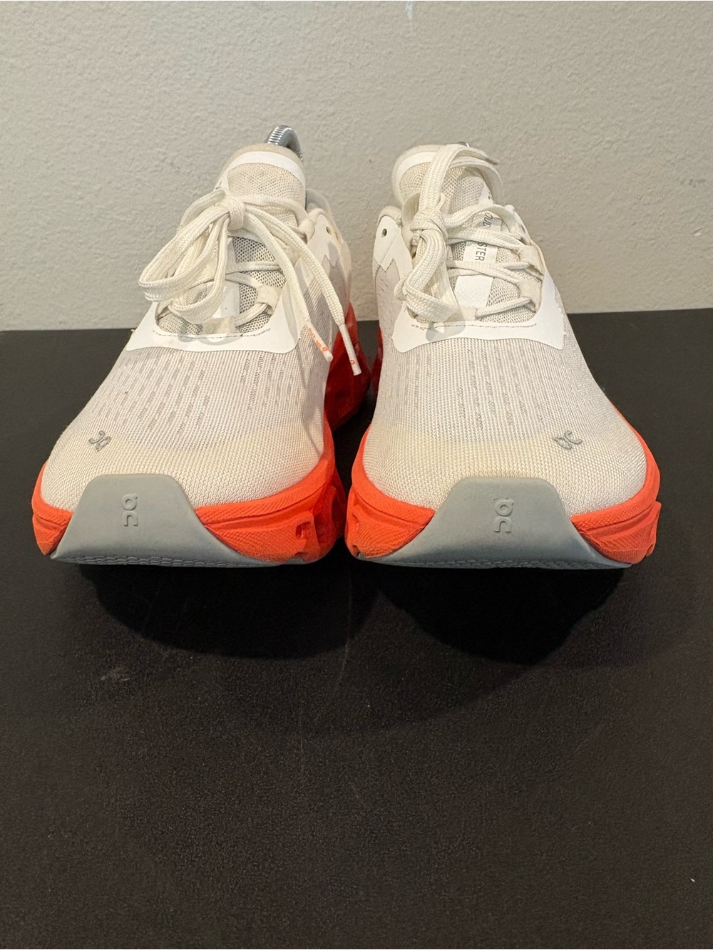 On Cloudmonster White Lightweight and Comfortable Running Shoes Women’s Size 9 - Picture 7 of 9